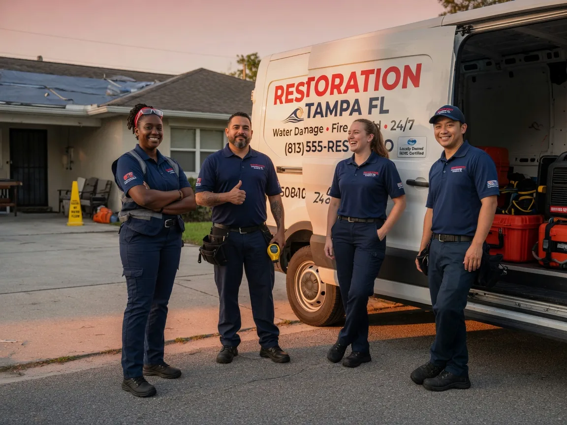Water Damage Restoration company in Huntington, IN