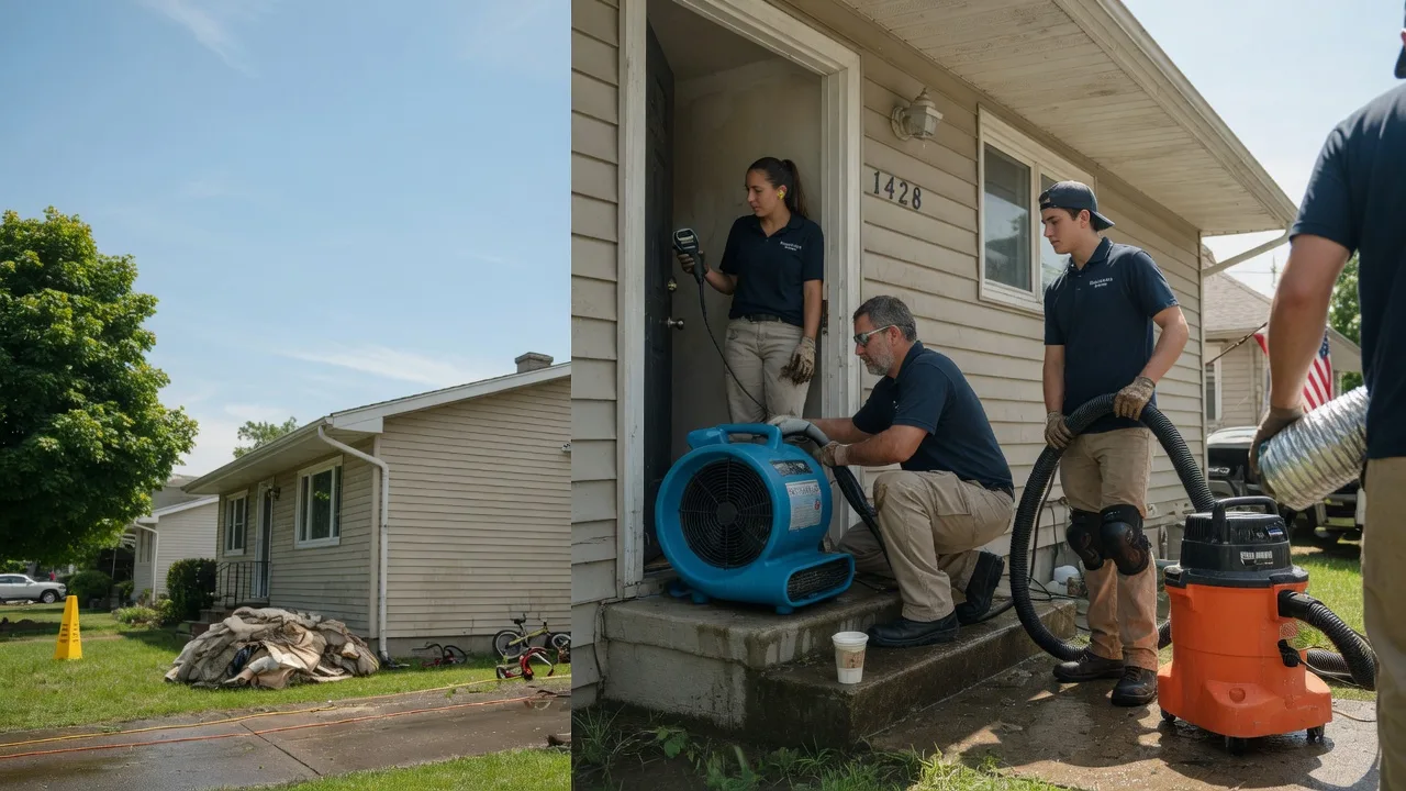 Water Damage Restoration in Huntington, IN near me
